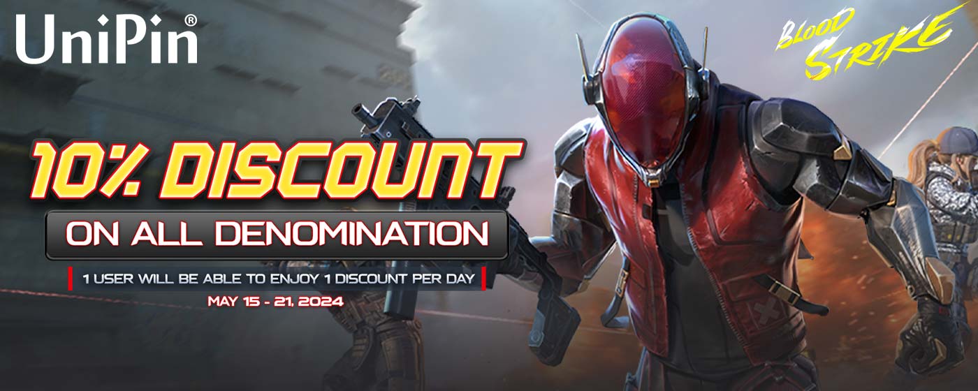 Unlock 10% Off Blood Strike with UniPin Credits! (MY)